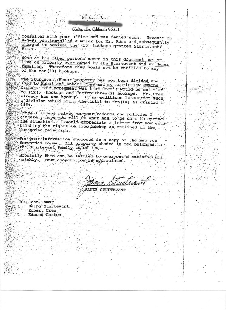 Sturtevant Letter p2o