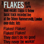 Flakes lyrics