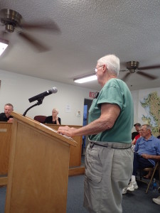 PUBLIC COMMENT BY WES BARTON