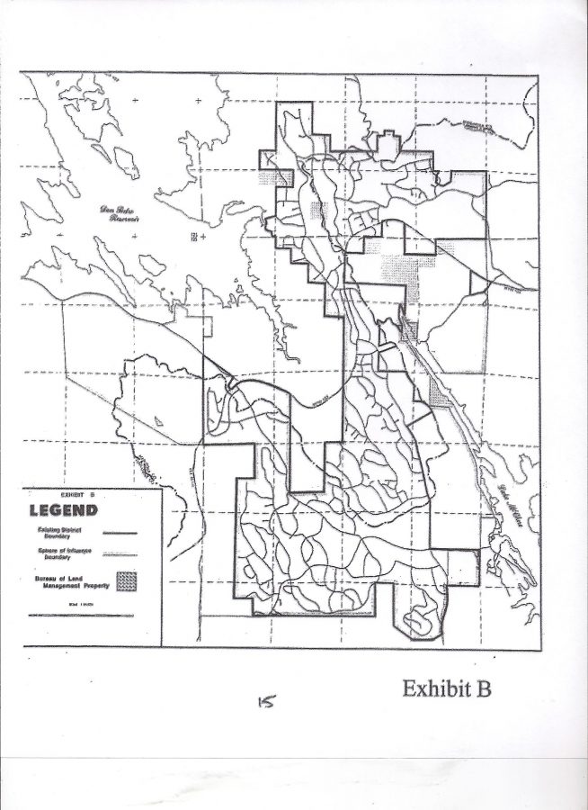 KAMPA & KOMPANY "EXHIBIT B" OF OFFICIAL LDPCSD SERVICE BOUNDARIES ON SEPT 19 2016